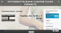 Desktop Screenshot of futtermittel-chemnitz.de