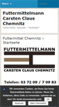 Mobile Screenshot of futtermittel-chemnitz.de